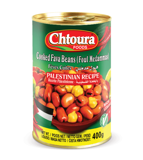 Chtoura Fava Beans Palestinian 400g x 24