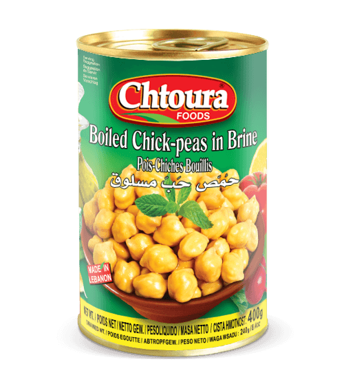 Chtoura Boiled Chickpeas 475g x 24