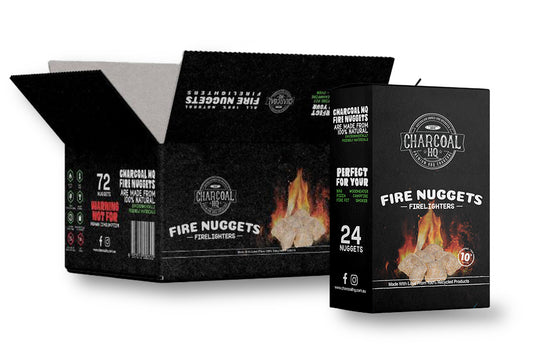 charcoal HQ -fire nuggets 24 pack (box)