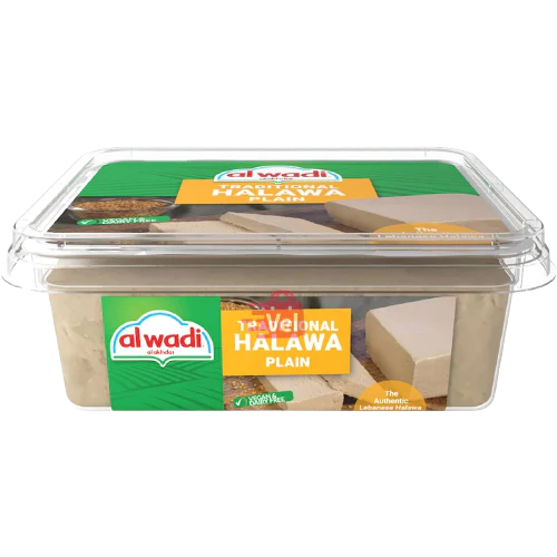 Alwadi halwa plain 12 x 454g