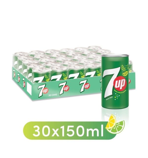 7up cans 30 x150 ml