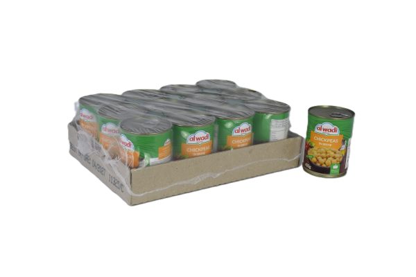 Alwadi Chickpeas 12 x 400g