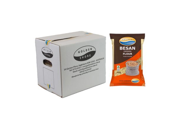 Golden Shore Besan Chickpea Flour 12 x 800g