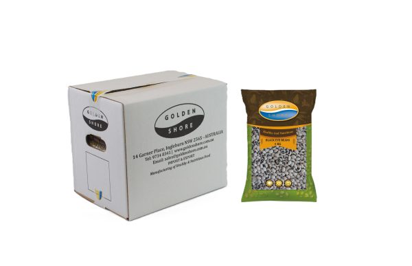 Golden Shore Black Eye Beans 12 x 1kg