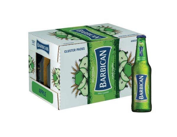 Barbican Apple Non-Alcoholic Malt Drink 24 x 330ml