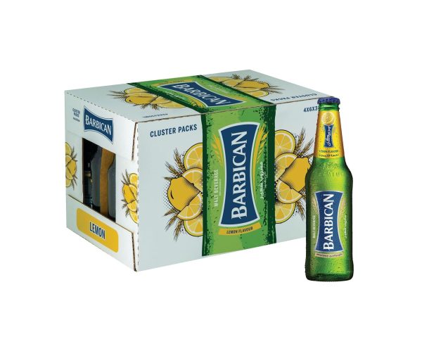 Barbican Lemon Non-Alcoholic Malt Drink 24 x 330ml