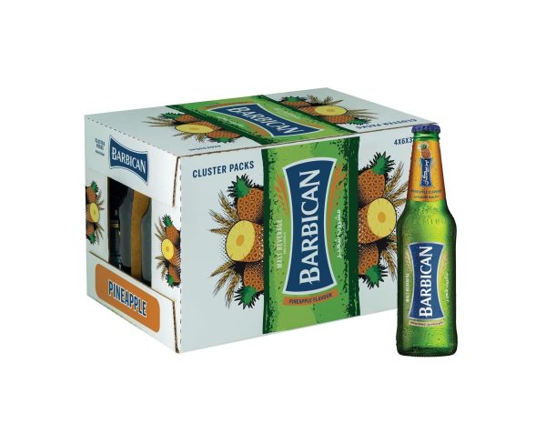 Barbican Pineapple Non-Alcoholic Malt Drink 24 x 330ml