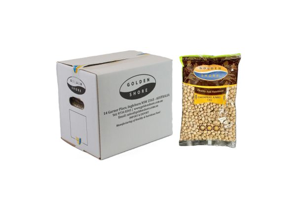 Golden Shore Jumbo Chickpeas 12 x 1kg