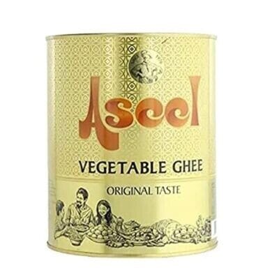 Aseel Vegetable Ghee 2kg tin – carton contains 6 tins