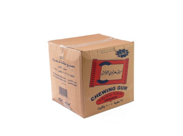 Sharawi Cinnamon Chewing Gum 24 x 100pcs