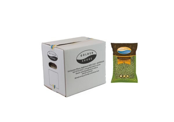 Golden Shore Mung Beans Whole 12 x 1kg
