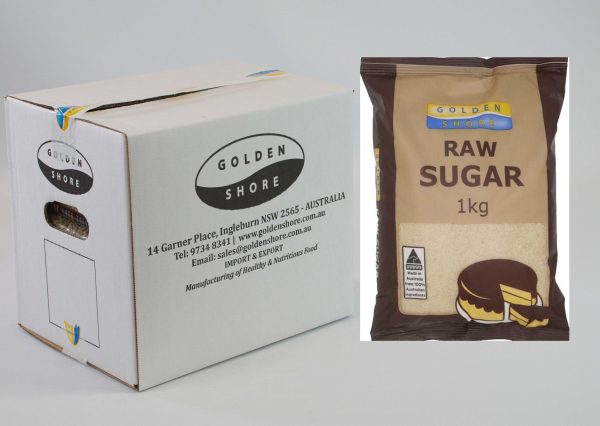 GS Raw Suger G/S 1 KG x 12