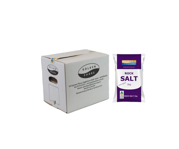 Golden Shore Rock Salt 14 x 1kg