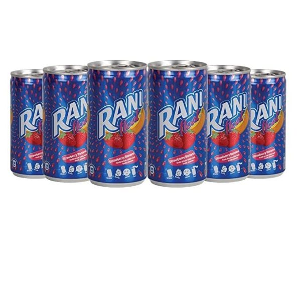 Rani Float Strawberry Banana Fruit Drink 24 x 240ml