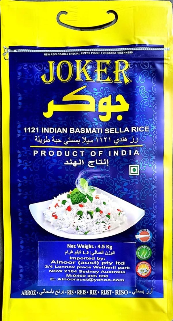 Joker Basmati Rice1x4.5kg
