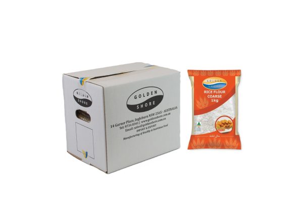Golden Shore Coarse Rice Flour 12 x 1kg