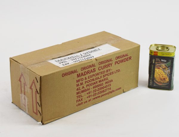 Ship Curry Madras 12 x 250g