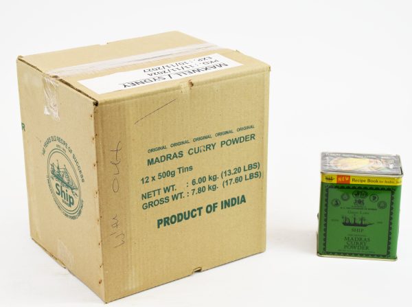 Ship Curry Madras 12 x 500g