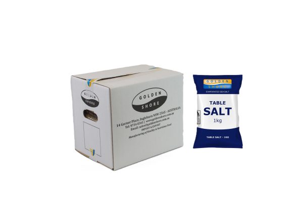 Golden Shore Table Salt 14 x 1kg
