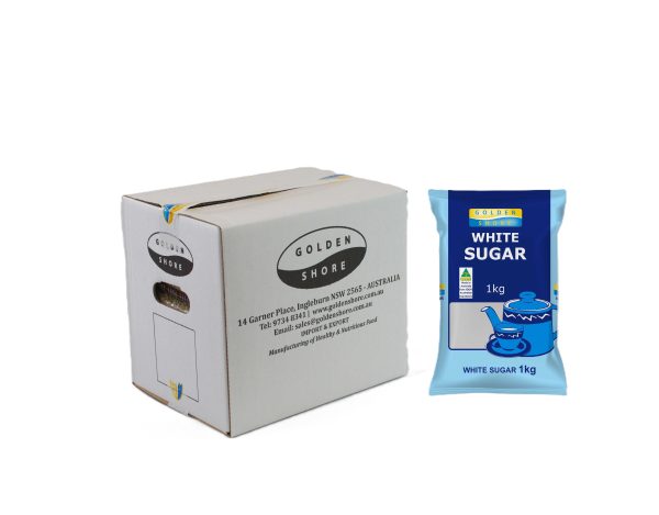 Golden Shore White Sugar 12 x 1kg