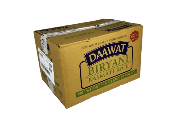 Daawat Biryani Basmati Rice 3 x 5kg
