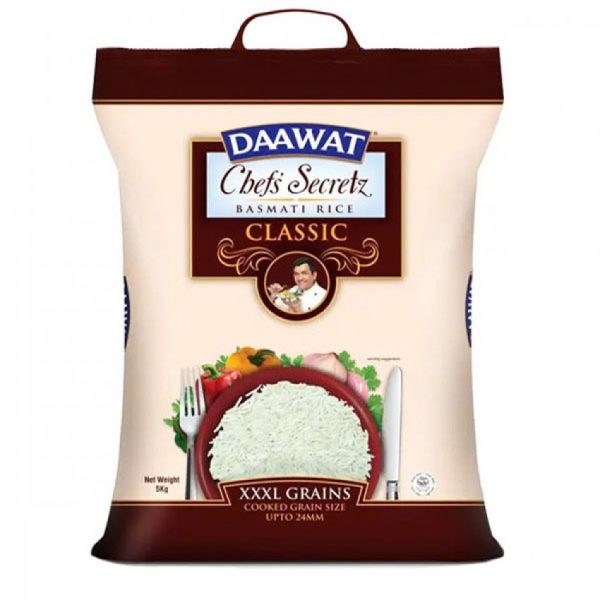 Daawat Classic Basmati Rice (Chef's Secretz) 5kg