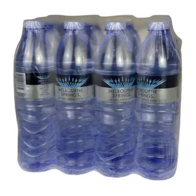 BOX Melbourne Springs Natural Spring Water 12 x 600ml