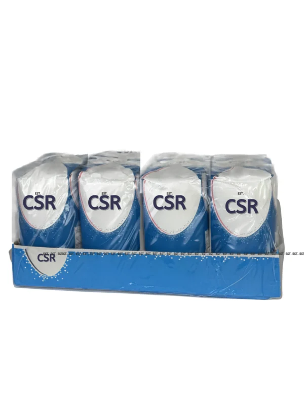 CSR Raw Sugar 6 × 2kg – convenient bulk sugar for drinks and baking.