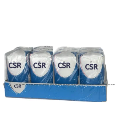 CSR Raw Sugar 6 × 2kg – convenient bulk sugar for drinks and baking.