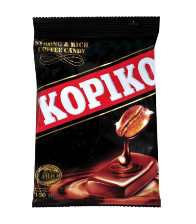Kopiko Coffee Candy 175g bag Kopiko Coffee Candy close-up Pack of 24 Kopiko Coffee Candy 175g bags