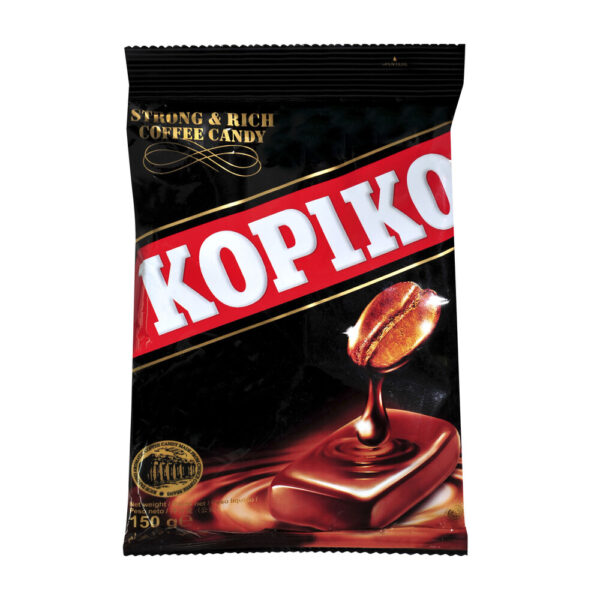Kopiko Coffee Candy 175g bag Kopiko Coffee Candy close-up Pack of 24 Kopiko Coffee Candy 175g bags