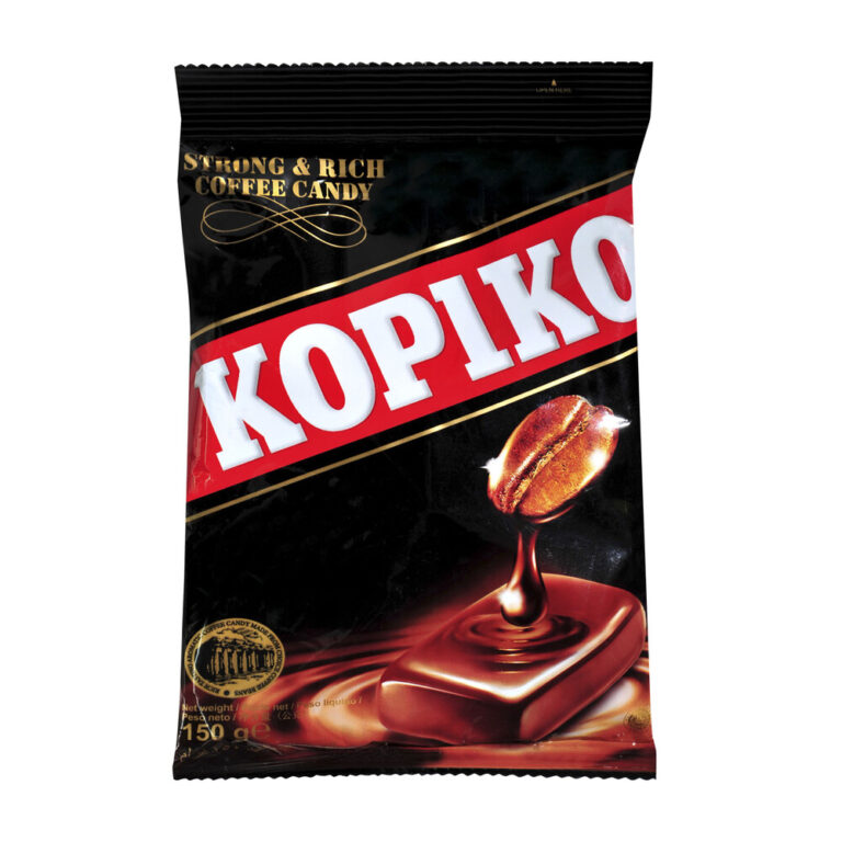 Kopiko Coffee Candy 175g bag Kopiko Coffee Candy close-up Pack of 24 Kopiko Coffee Candy 175g bags