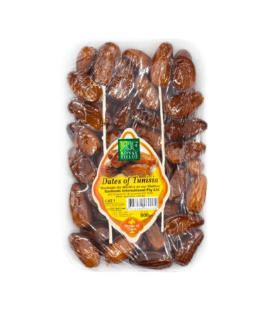 Tunisian Dates 500g bag Tunisian Dates close-up Pack of 12 Tunisian Dates 500g bags
