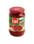 TAT Tomato Paste 710g jar TAT Tomato Paste jar label close-up Pack of 12 TAT Tomato Paste 710g jars