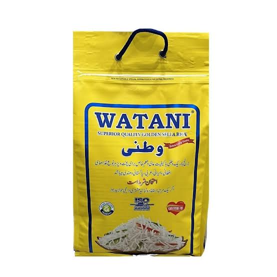 Watani Basmati Rice 20kg bag Watani Basmati Rice close-up grains Watani Basmati Rice 20kg for restaurants and bulk use