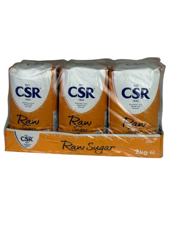 BOX CSR Raw Sugar 6 x 2kg