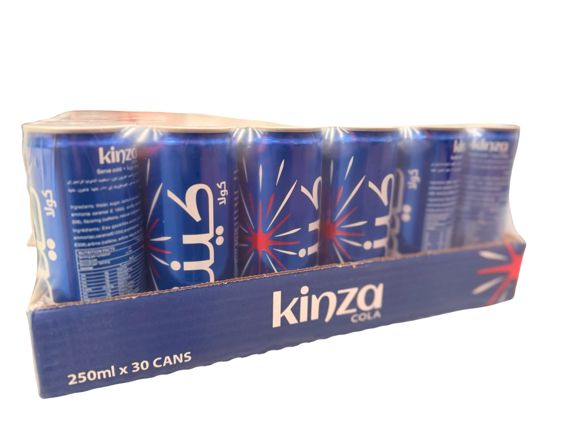 Kinza-Cola-Cans-30-×-250ml BOX Kinza Cola 30 x 250ml cans