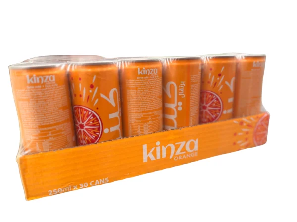BOX Kinza Orange 30 x 250ml cans