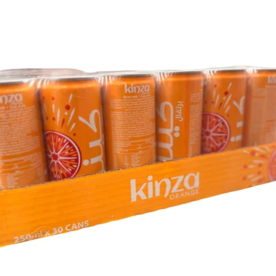 BOX Kinza Orange 30 x 250ml cans
