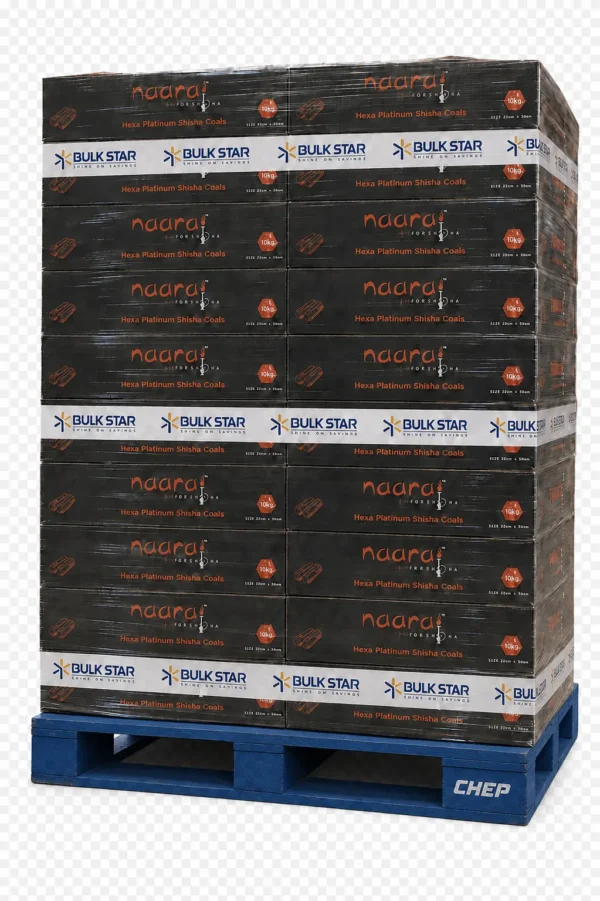 Naara for Shisha Hexa 10kg wholesale pallet