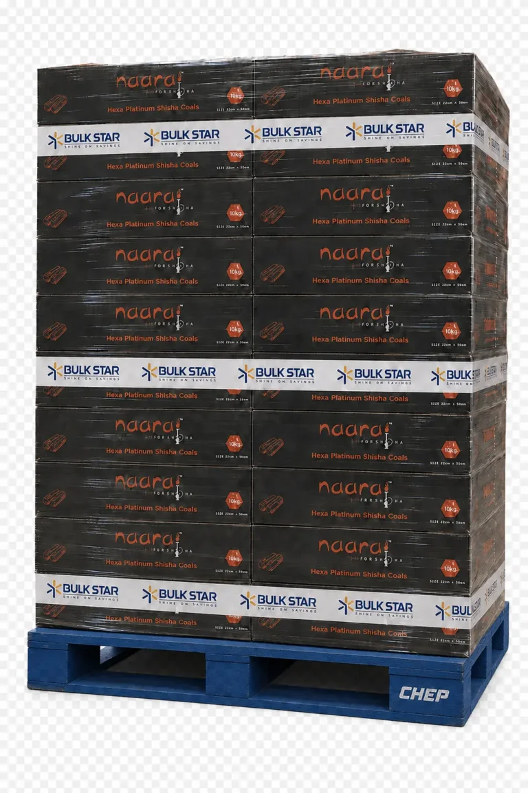 Naara for Shisha Hexa 10kg wholesale pallet