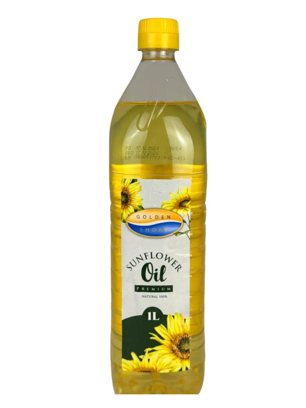 Golden Shore Sunflower Oil 1L bottle