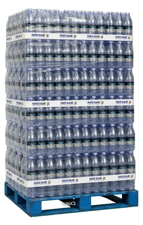 Water 12 x 600ml full pallet with 130 boxes