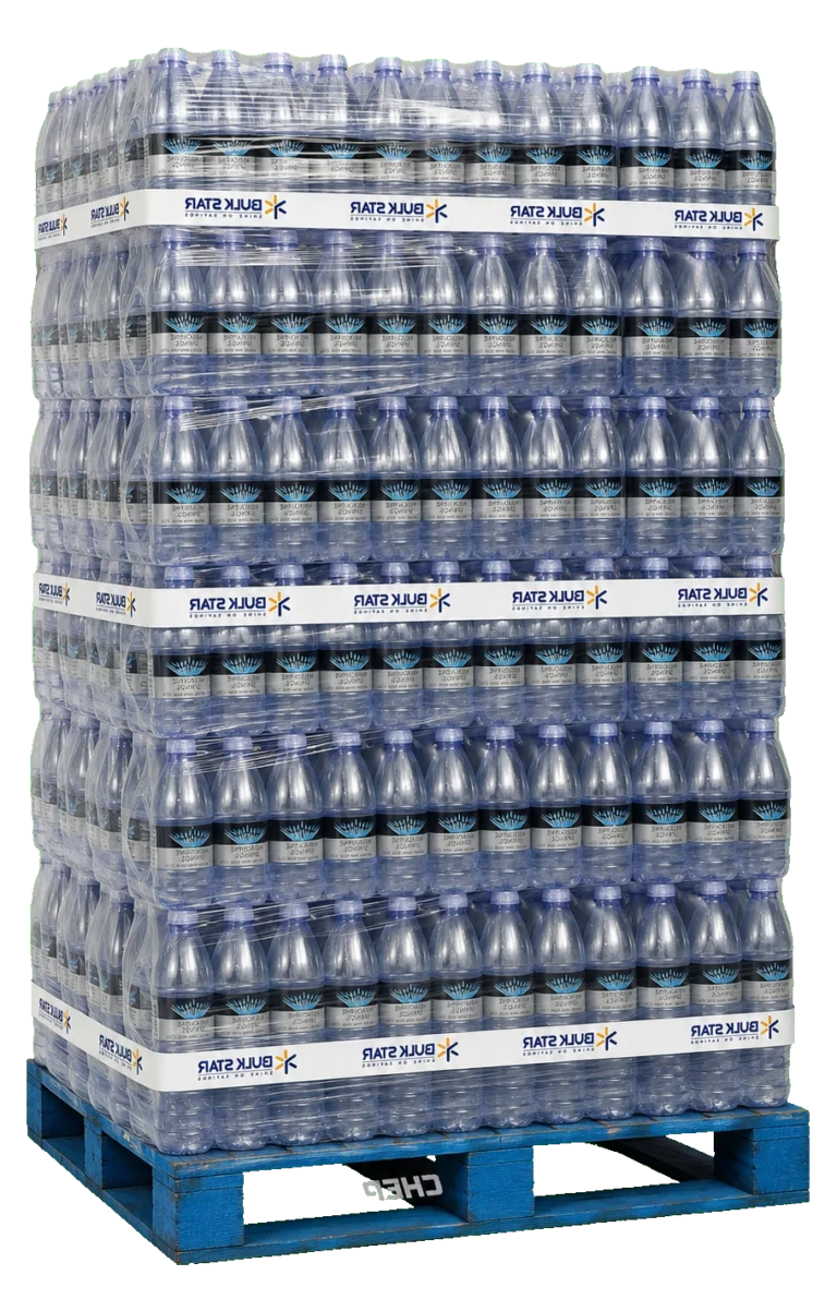 Water 12 x 600ml full pallet with 130 boxes